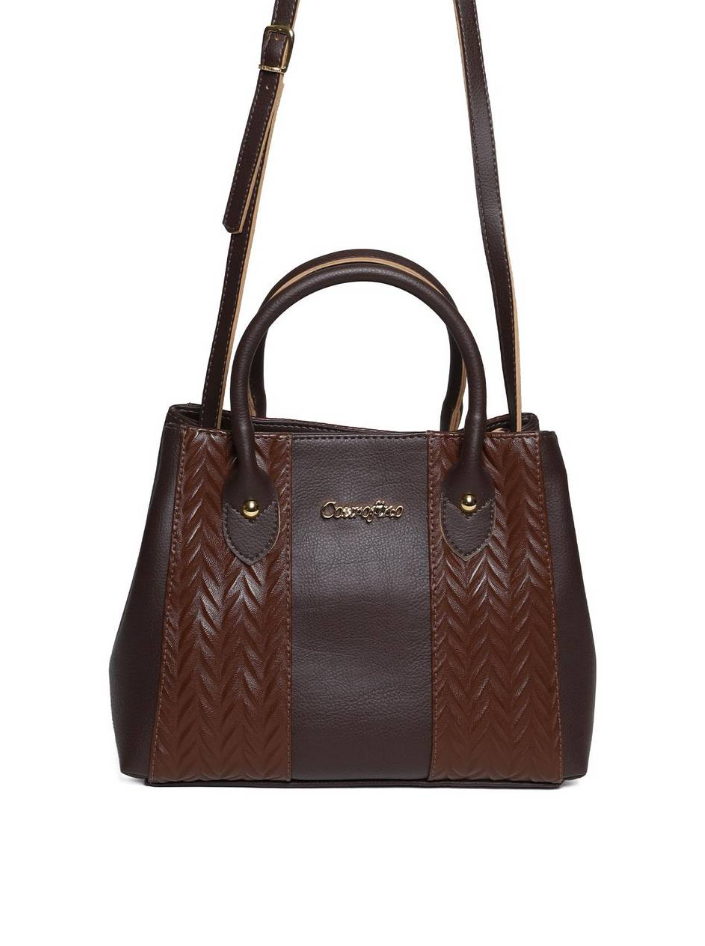 Bolsa Tote Mão Transversal Pequena - Cacau BSI-5766 - CA