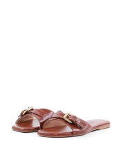 Rasteira Slide Tira com Fivela - Castor SDI-12066 - CS