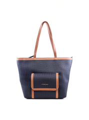 Bolsa Shopper com Bolso Frontal Grande - Preta BSI-6108 - PR