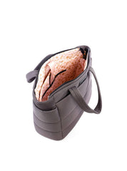 Bolsa Shopper de Tela com Bolsos - Grafite BSI-6252 - GR