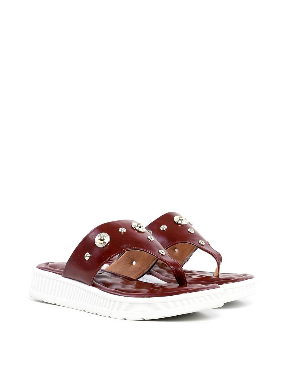 Flatform de Dedo com Tira Larga - Vinho SDI-11902 - VI