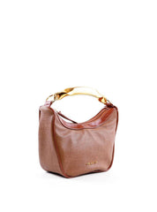Bolsa Hobo com Alça Geométrica e Corrente - Castor BSI-6428 - CS