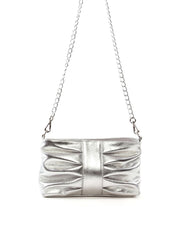 Clutch Drapeada com Alça Corrente BSI-6540 - PT