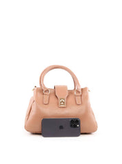 Bolsa Tote Alça Dupla Três Divisórias - Nude BSI-6380 - NU