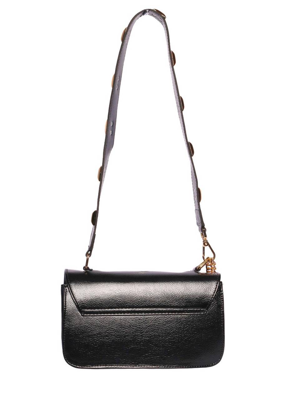 Bolsa Clutch Tiracolo Pequena Preta BSI-5762 - PR