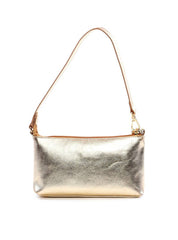 Bolsa Baguette com Bolso Grande Frontal - Ouro BSI-6130 - AU
