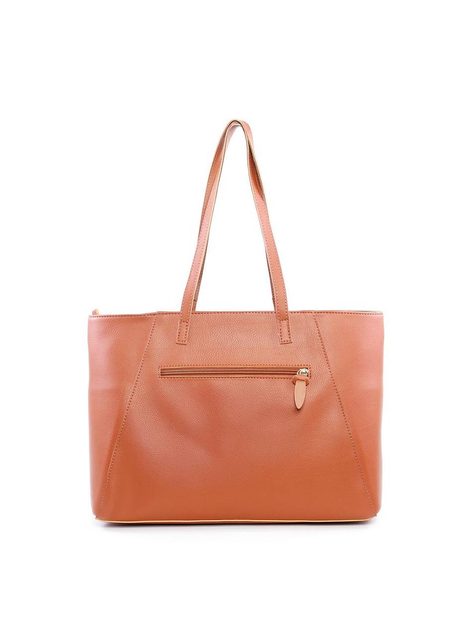 Bolsa Shopper com Recorte Frontal - Castor  BSI-6166 - CS