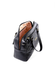 Bolsa Tote Arredondada em Matelasse - Preta BSI-6431 - PR