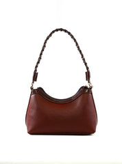 Bolsa Baguette Alça Trançada - Cacau BSI-6402 - CA