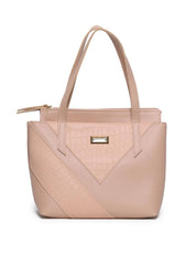 Bolsa Feminina Shopper Média Tiracolo Nude BSI-5903 - NU