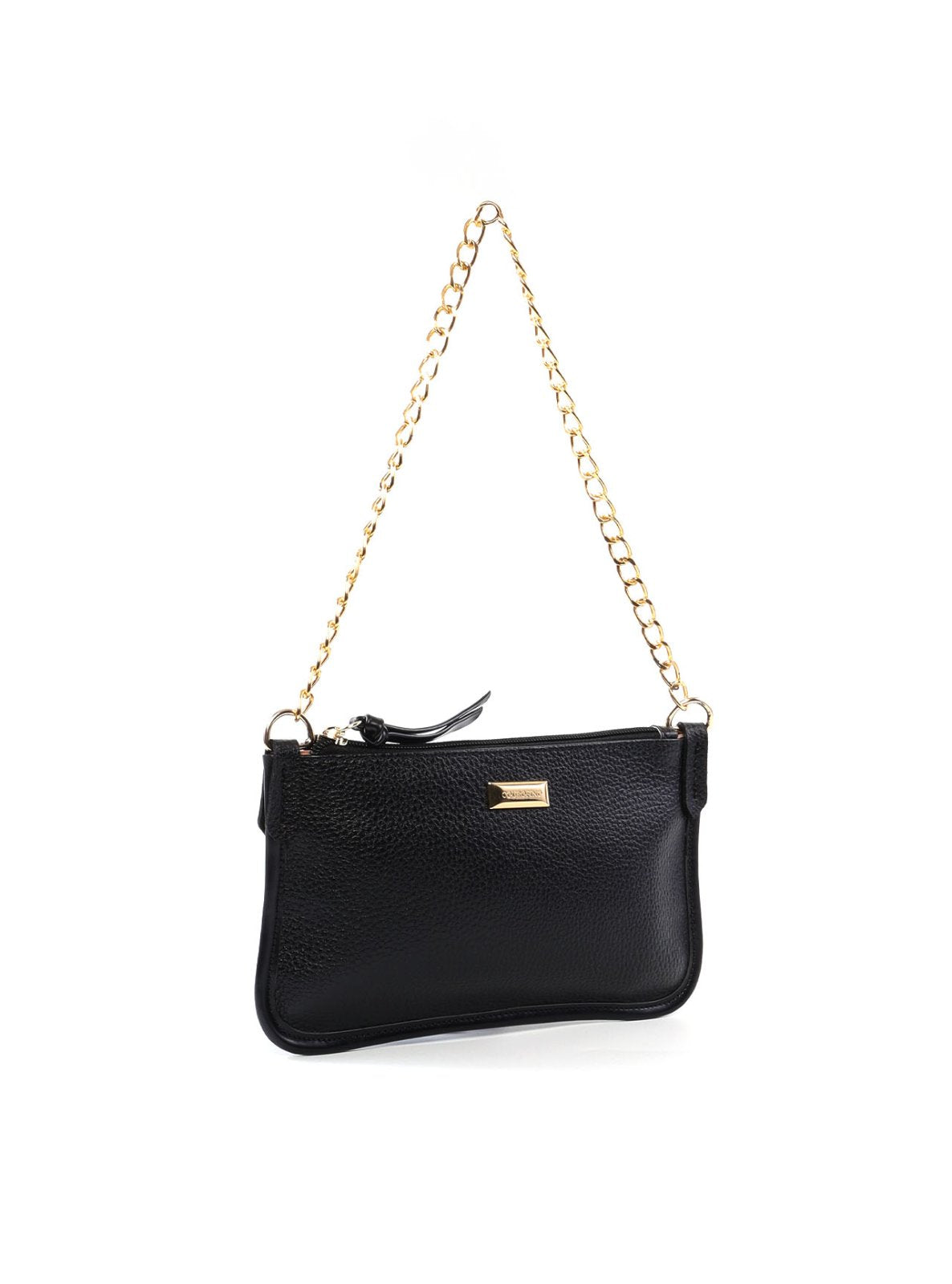 Bolsa Transversal Pequena com Alça Dupla e Corrente BSI-6512 - PR