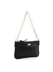 Bolsa Transversal Pequena com Alça Dupla e Corrente BSI-6512 - PR
