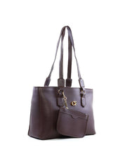 Bolsa Shopper Grande com Porta Moedas - Cacau BSI-6393 - CA