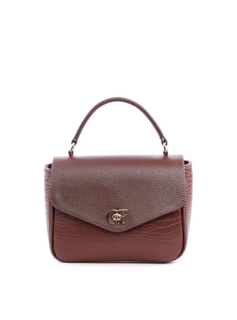 Bolsa Satchel Alça Dupla - Cacau BSI-6101 - CA