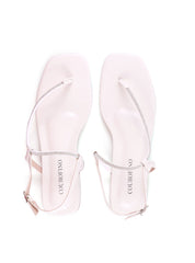 Sandália Salto Bloco Baixo com Tira Strass Lateral SDI-12220 - FE