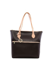 Bolsa Shopper Média com Bag Charm BSI-6463 - CA
