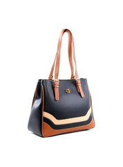 Bolsa Tote Tiracolo Alça Regulável - Preta BSI-5746 - PR