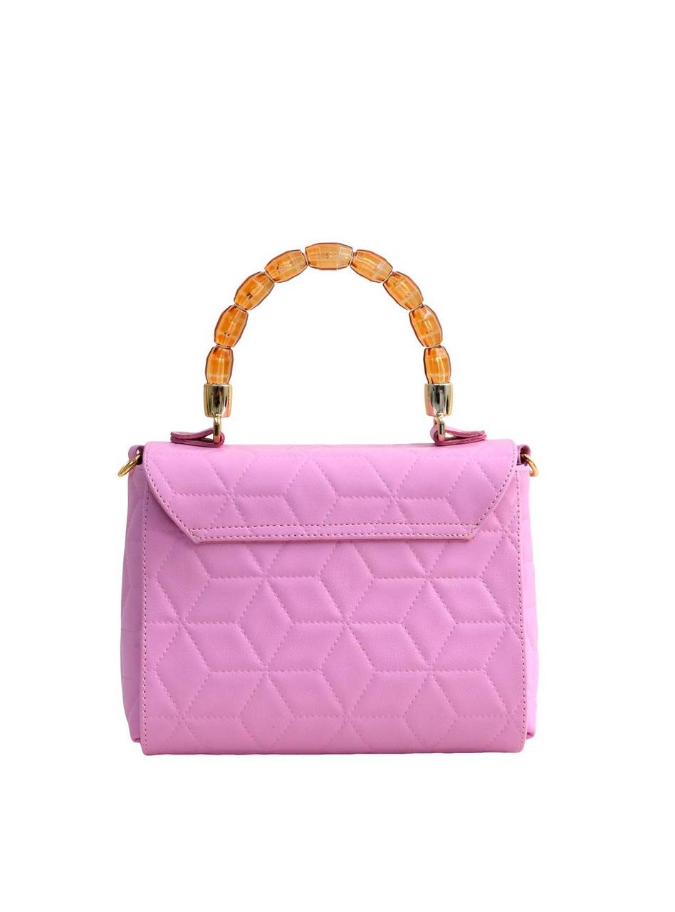 Bolsa Satchel Pequena Alça Transversal Lilás BSI-5510 - LI