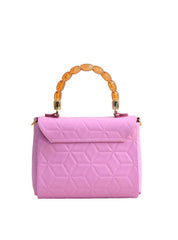 Bolsa Satchel Pequena Alça Transversal Lilás BSI-5510 - LI