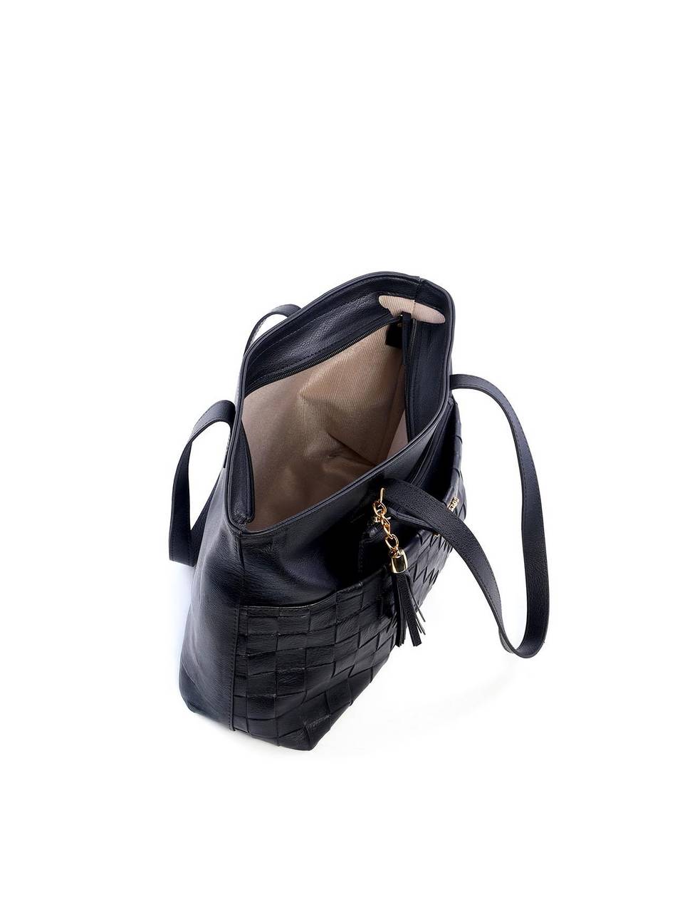 Bolsa Shopper com Bolso Removível - Preta BSI-6169 - PR