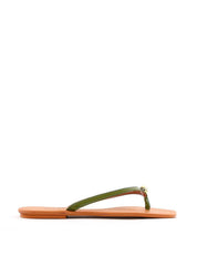 Rasteira de Dedo com Tiras Finas - Verde SDI-12071 - VD