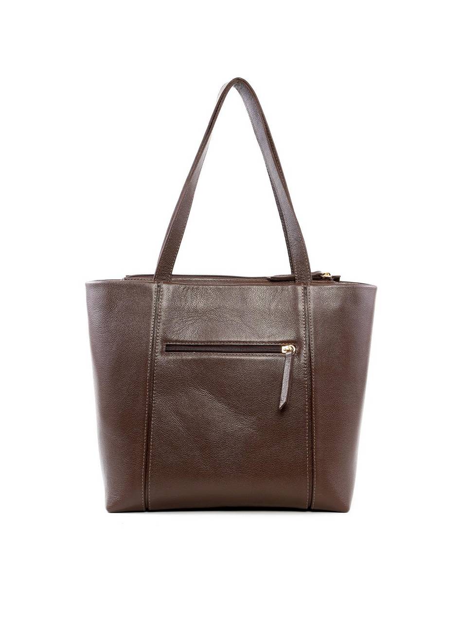 Bolsa Shopper Clássica com Costura - Cacau BSI-6439 - CA