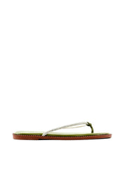 Rasteirinha com Tira em Strass - Verde SDI-11772 - VD