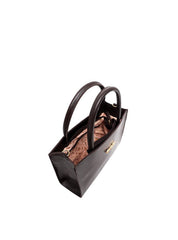 Bolsa Tote Mão Média Quadrada Cacau BSI-4415 - CA