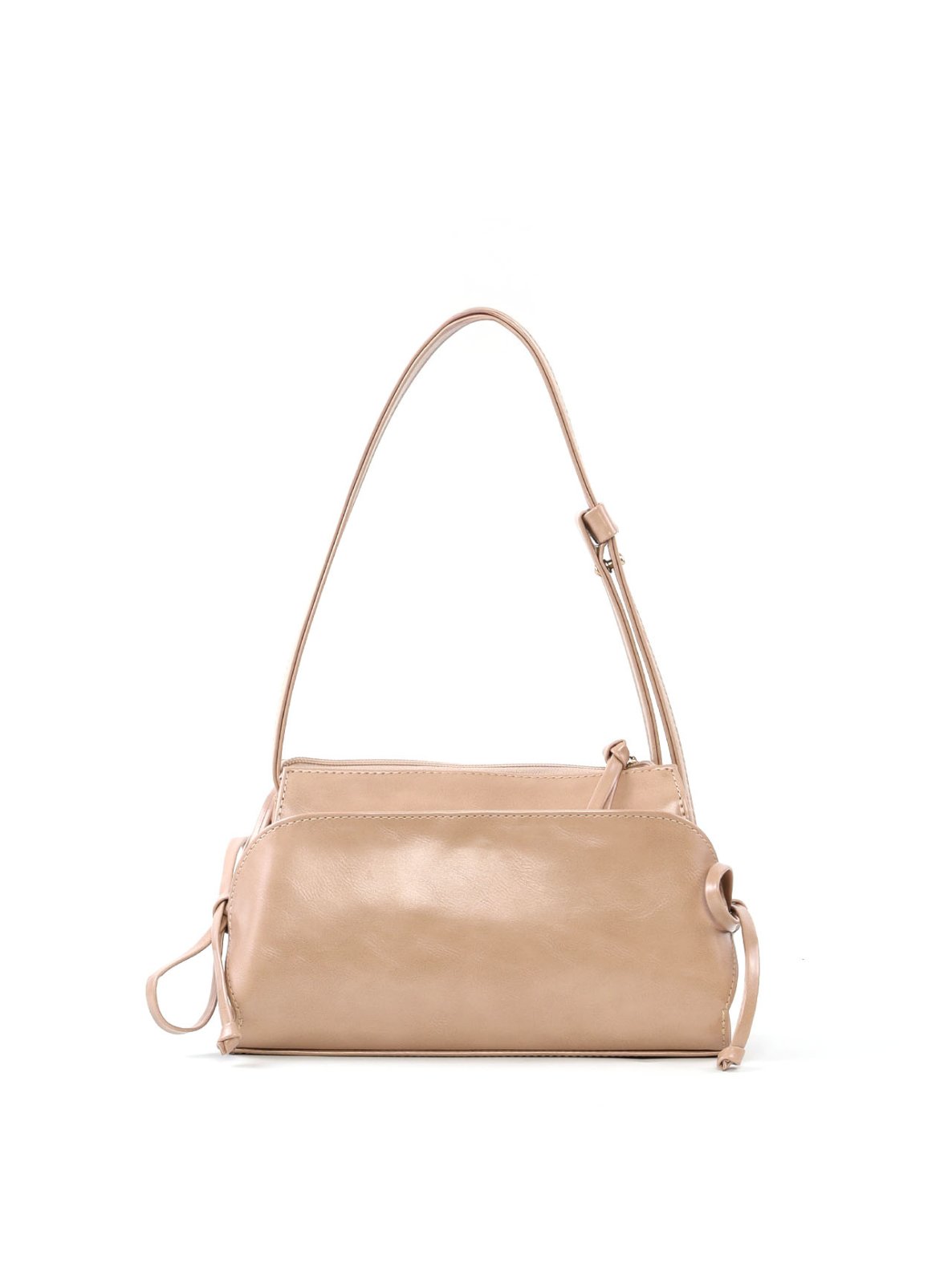 Bolsa Baguete Pequena com Detalhe de Laço BSI-6521 - NU