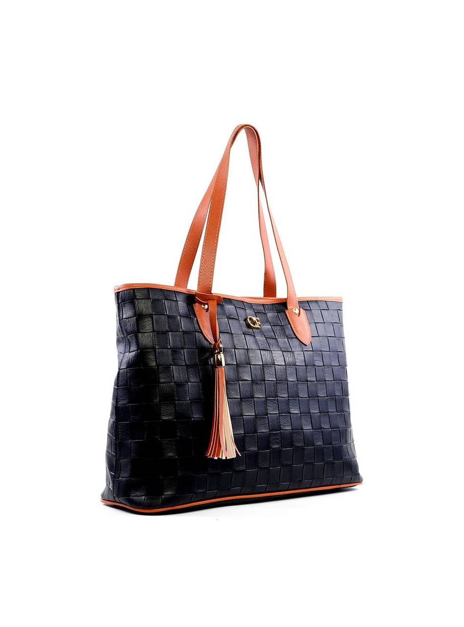 Bolsa Shopper com Rebites - Preta BSI-6231 - PR