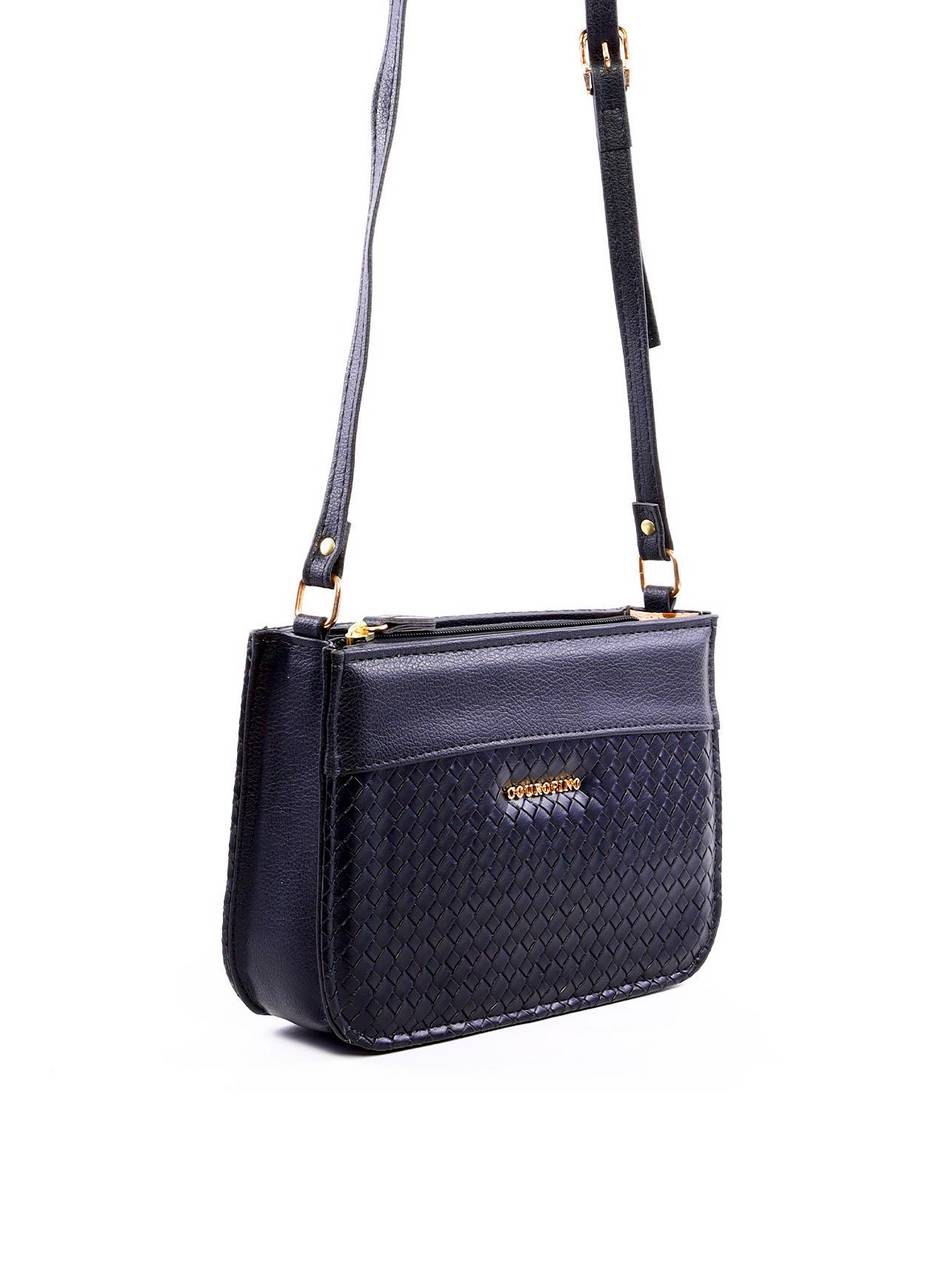 Bolsa Tote Quadrada Estruturada - Preta BSI-6284 - PR