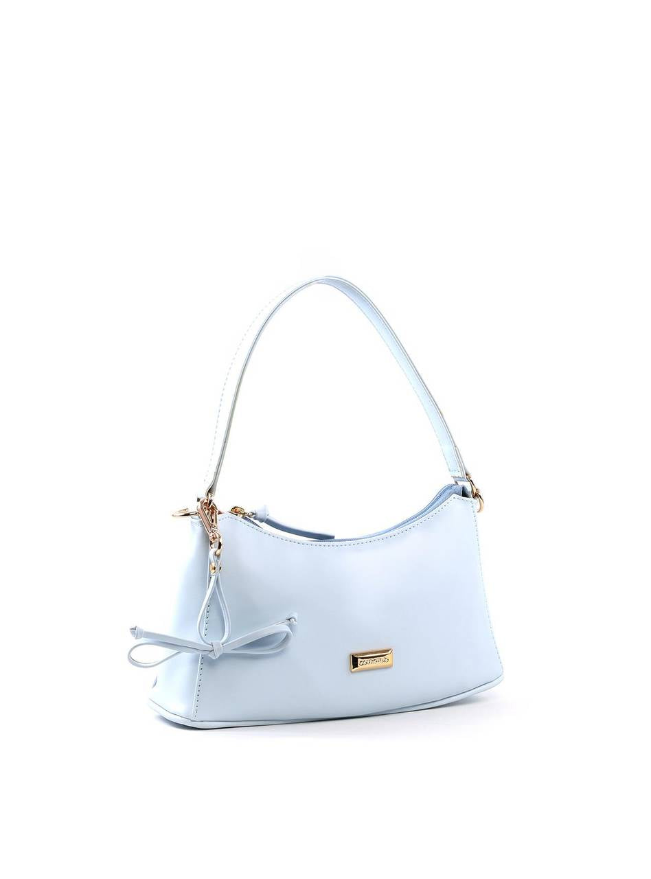 Bolsa Tote Pequena com Laço - Azul BSI-6456 - AZ
