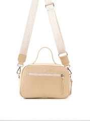 Bolsa Baú Transversal com Alça Dupla e Bolso Frontal BSI-6538 - FE