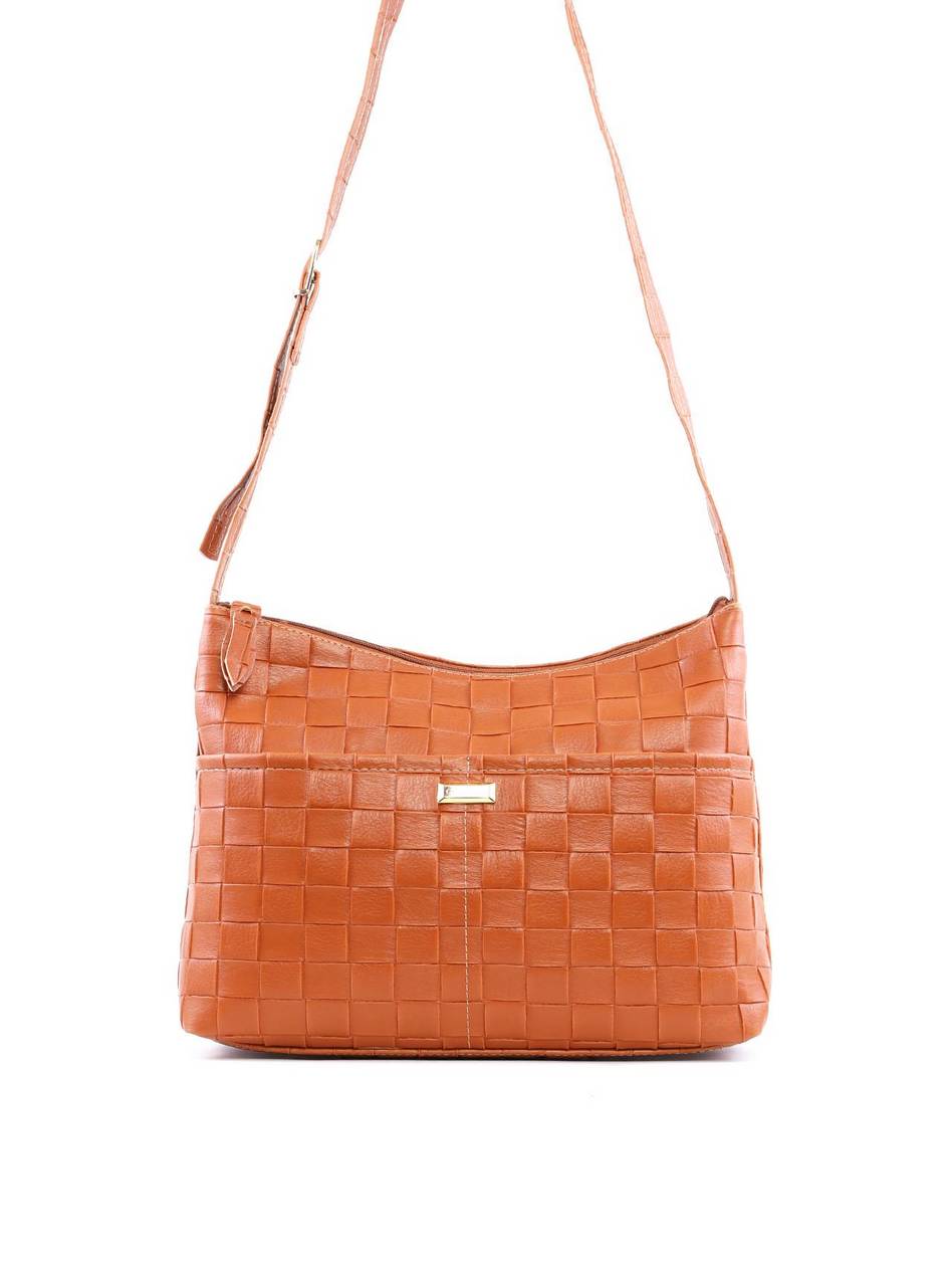 Bolsa Hobo Transversal em Tressê - Castor BSI-6123 - CS