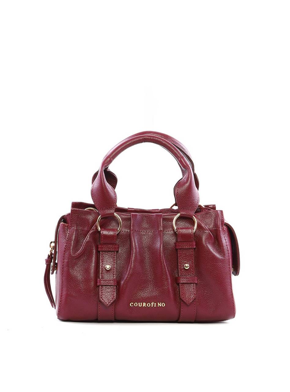 Bolsa Tote Drapeada - Vinho BSI-6391 - VI