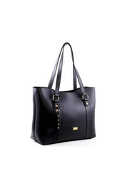 Bolsa Shopper com Rebites - Preta BSI-6420 - PR