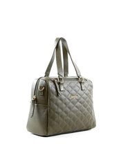 Bolsa Tote Arredondada em Matelasse - Verde BSI-6431 - VD