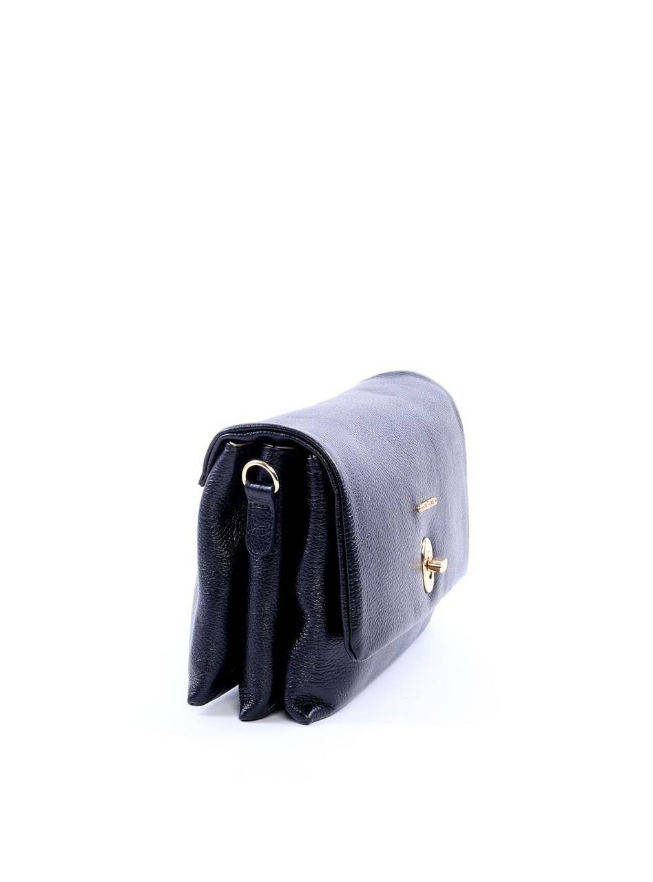 Bolsa Satchel Transveral com Três Divisórias - Preta BSI-6035 - PR
