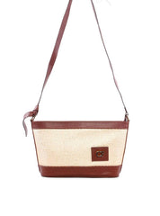Bolsa Tote Palha com Alça Transversal - Cacau BSI-6235 - CA