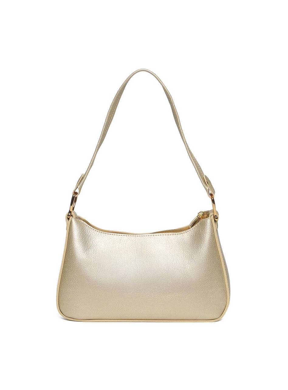 Bolsa Hobo Pequena Meia Lua - Ouro BSI-5421 - AU