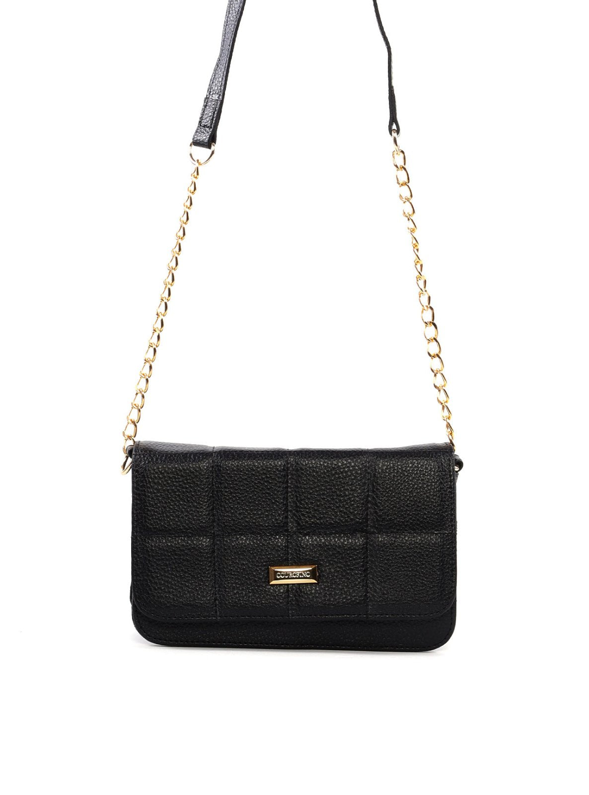 Bolsa Saddle Corrente Média Preta BSI-5516 - PR