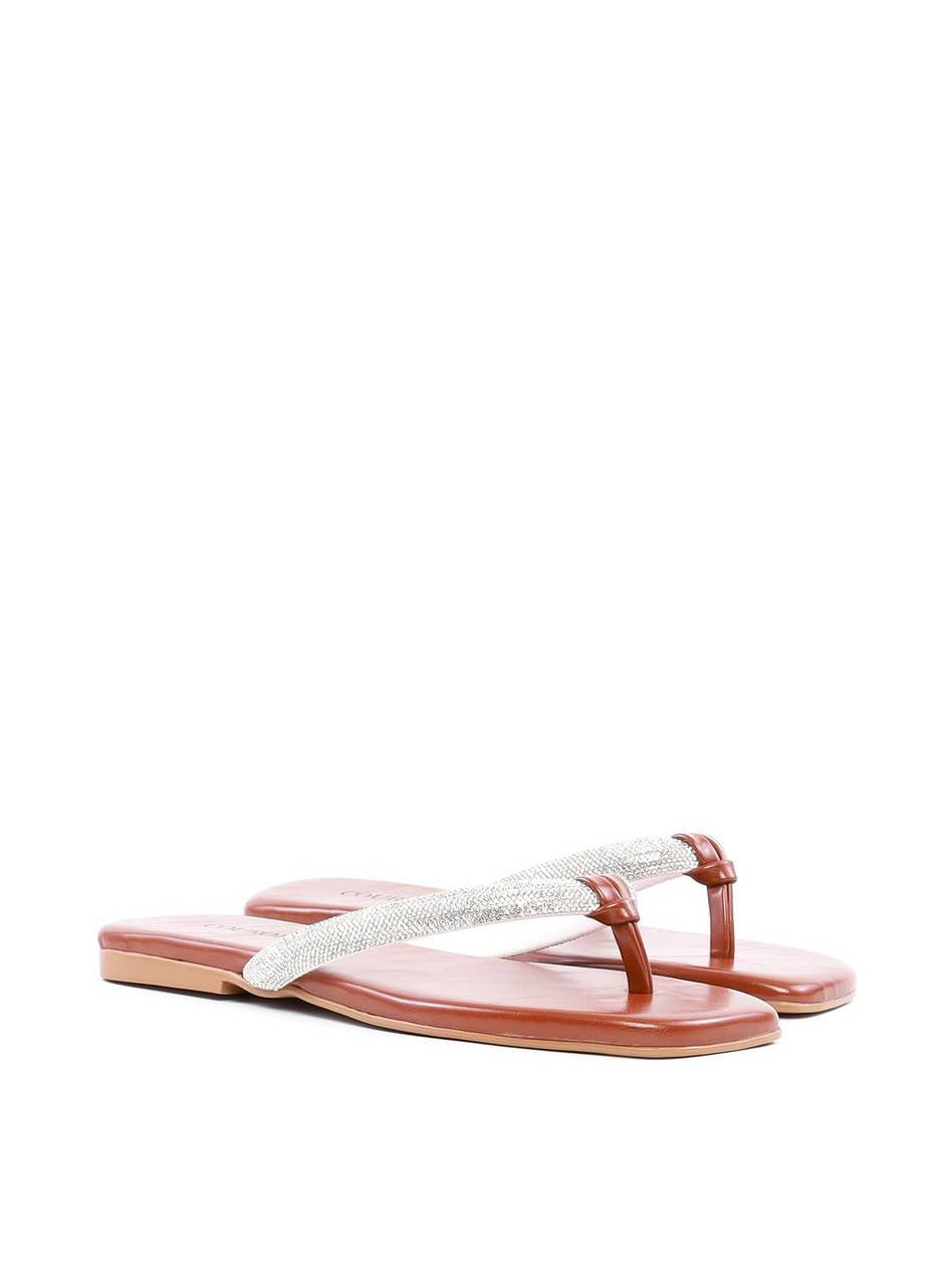 Rasteira de Dedo com Strass - Castor SDI-11889 - CS