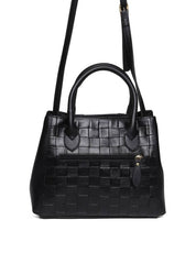 Bolsa Tote Mão Transversal Pequena Preta BSI-5766 - PR