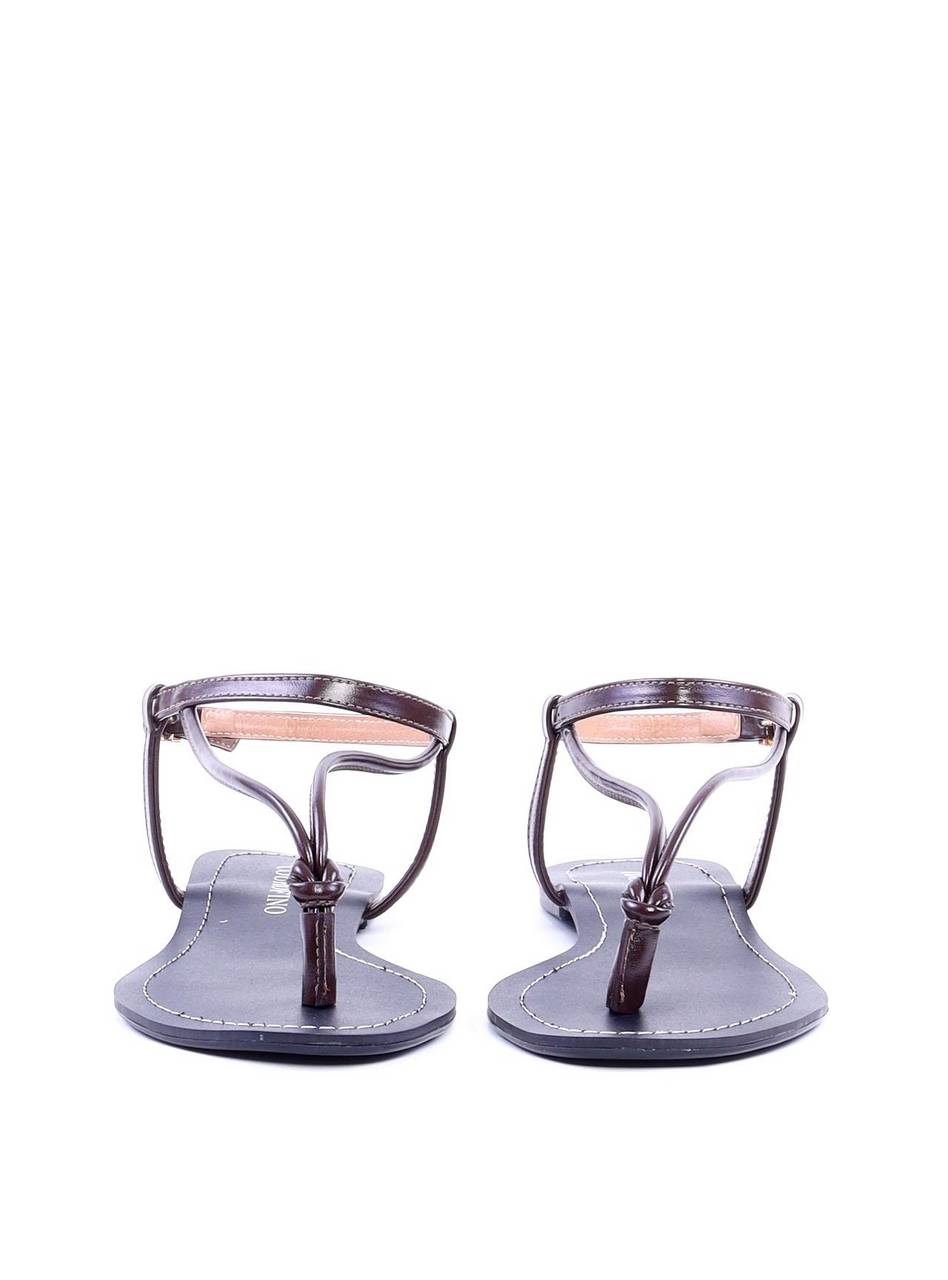 Rasteira de Dedo Tiras em Nó - Cacau SDI-11997 - CA