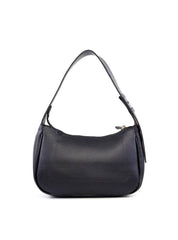 Bolsa Hobo de Mão com Costuras - Preta BSI-6203 - PR
