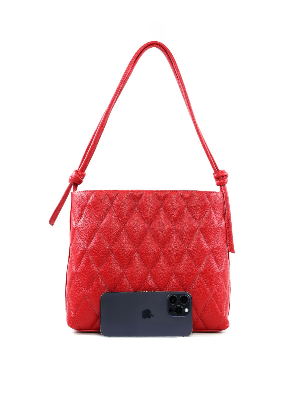 Bolsa Tote Média com Alça Nó e Detalhe Costura BSI-6535 - VE