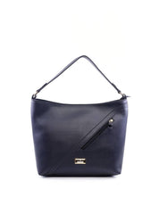 Bolsa Hobo de Mão com Detalhes - Preta BSI-6103 - PR