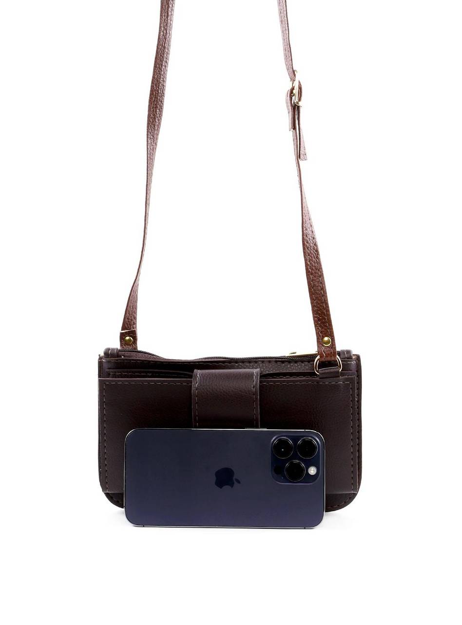 Bolsa Carteira Transversal Pequena - Cacau BSI-6430 - CA