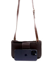 Bolsa Carteira Transversal Pequena - Cacau BSI-6430 - CA