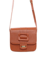 Bolsa Satchel Transversal com Fivela Decorativa - Castor BSI-5714 - CS